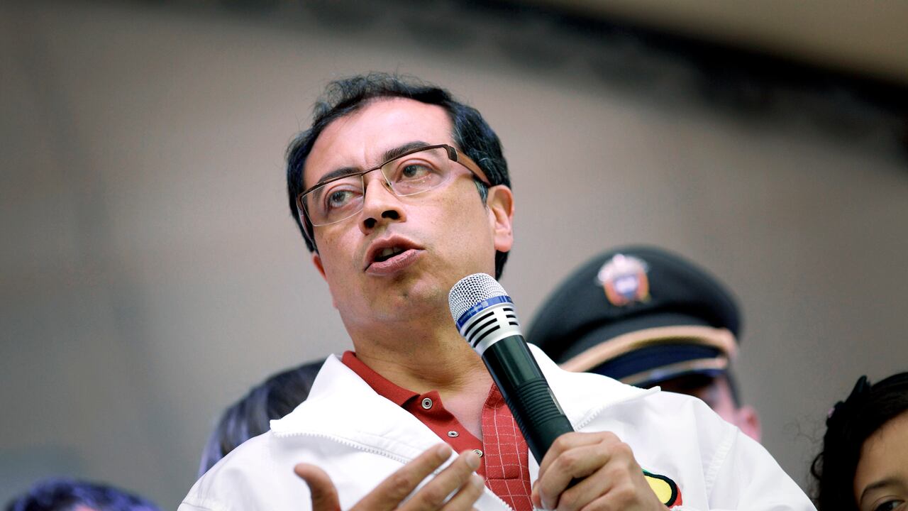 Gustavo Petro cuando fue alcalde de Bogotá en el periodo 2012-2015.
