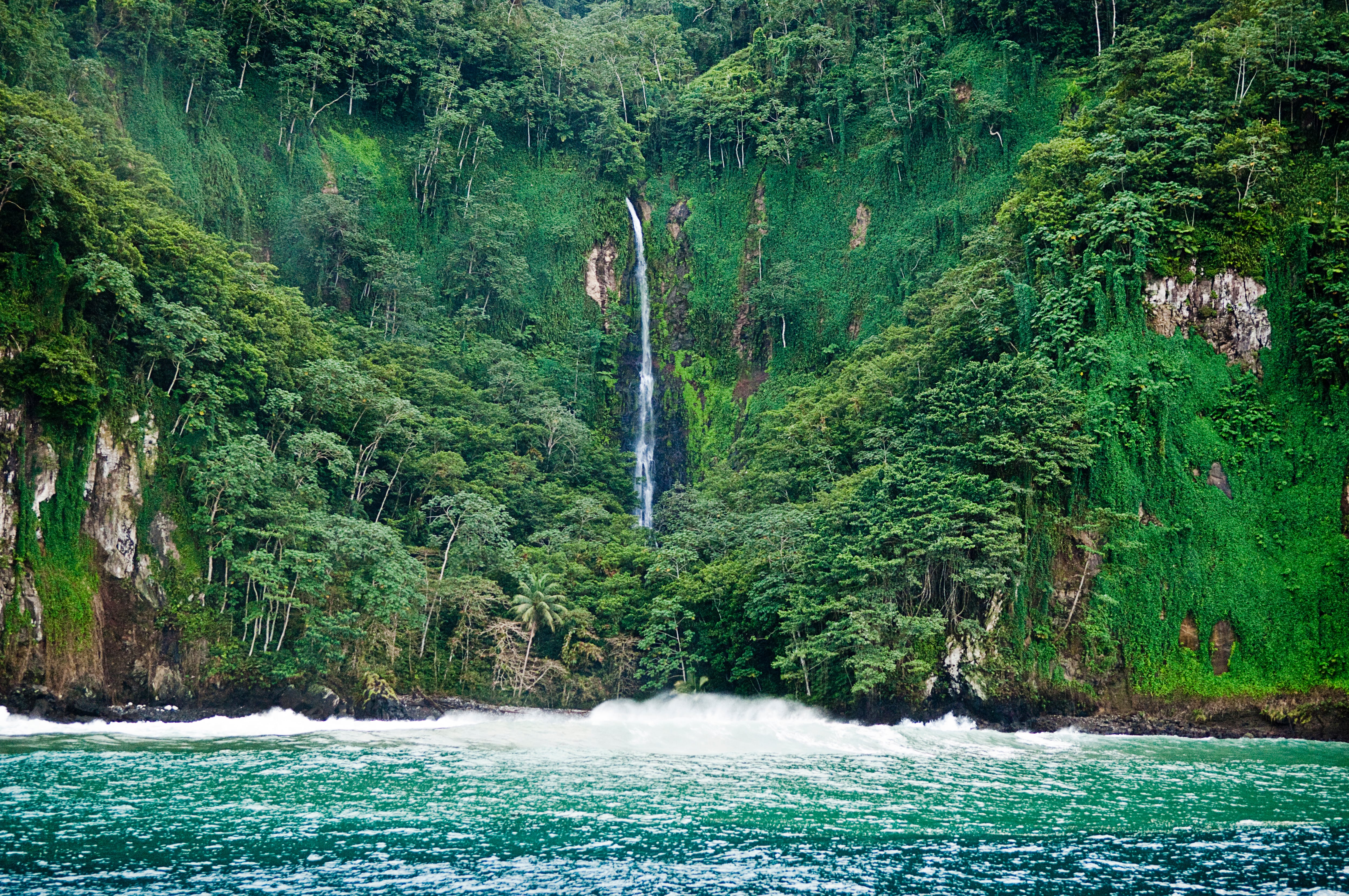 Cascada, Isla del Coco.