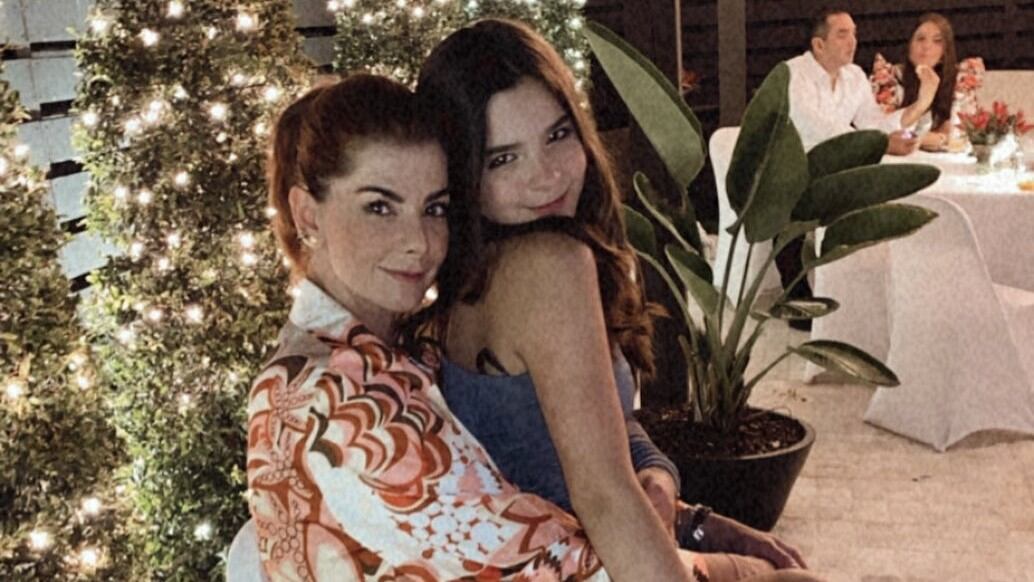 Carolina Cruz y su sobrina