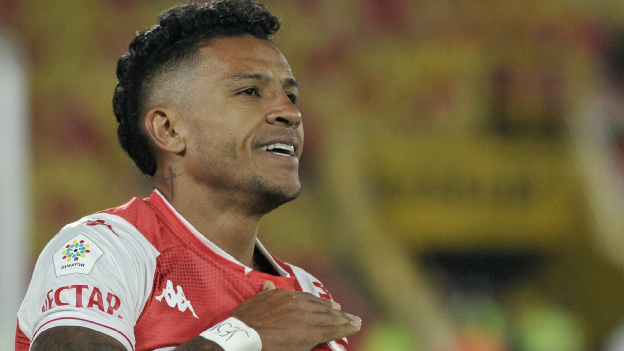 Wilson Morelo marcó doblete en el 3-0 de Santa Fe sobre Águilas