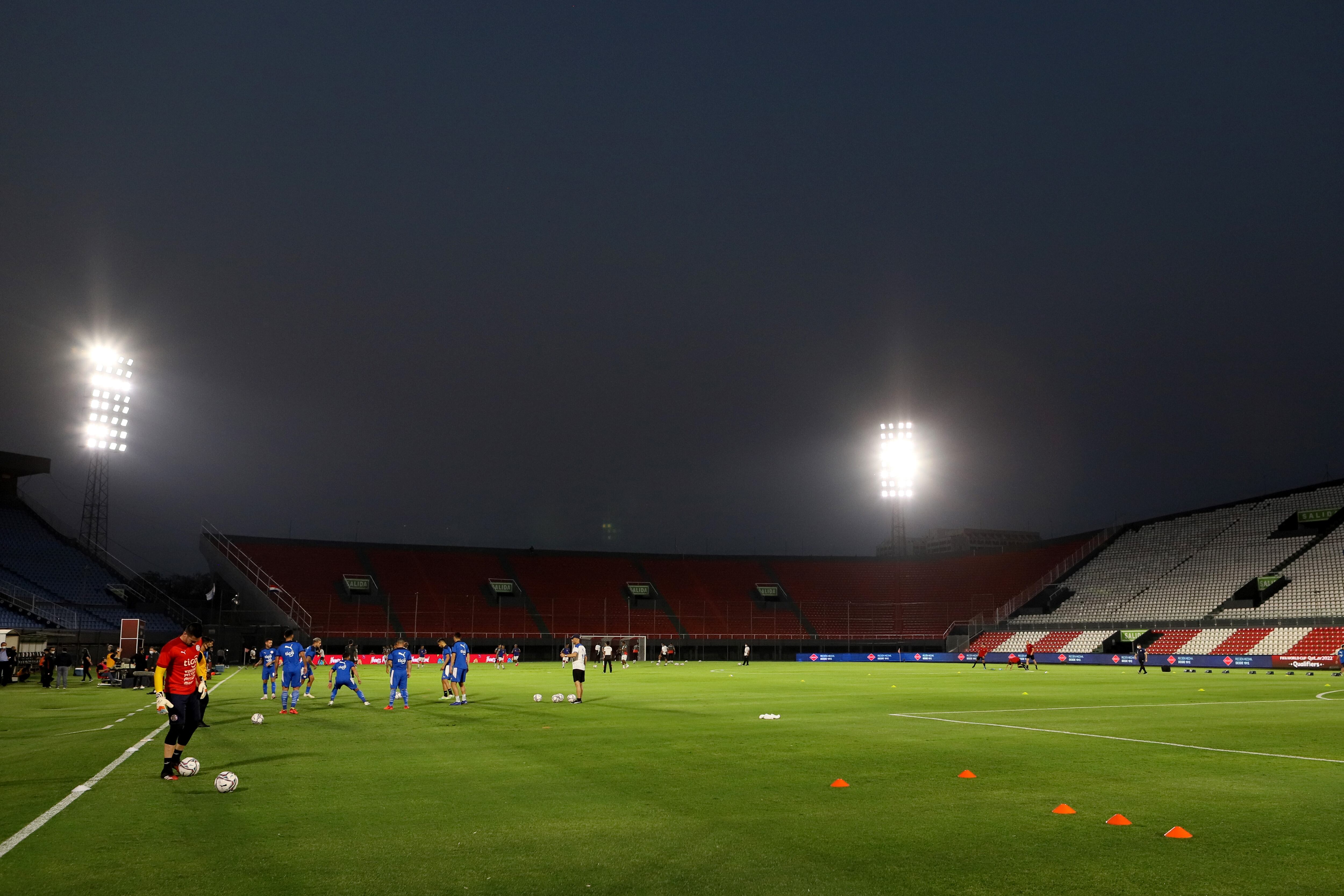 Estadio Defensores del Chaco de Asunción.