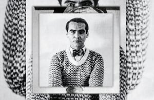 Federico García Lorca, poeta español.
