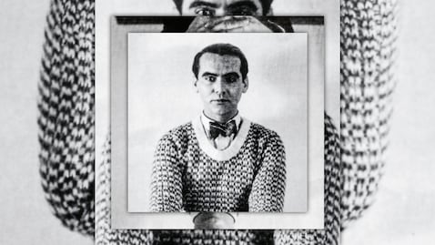 Federico García Lorca, poeta español.