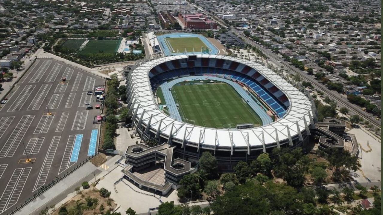 Estadio Metropolitano de Barranquilla donde jugará Colombia-Venezuela.