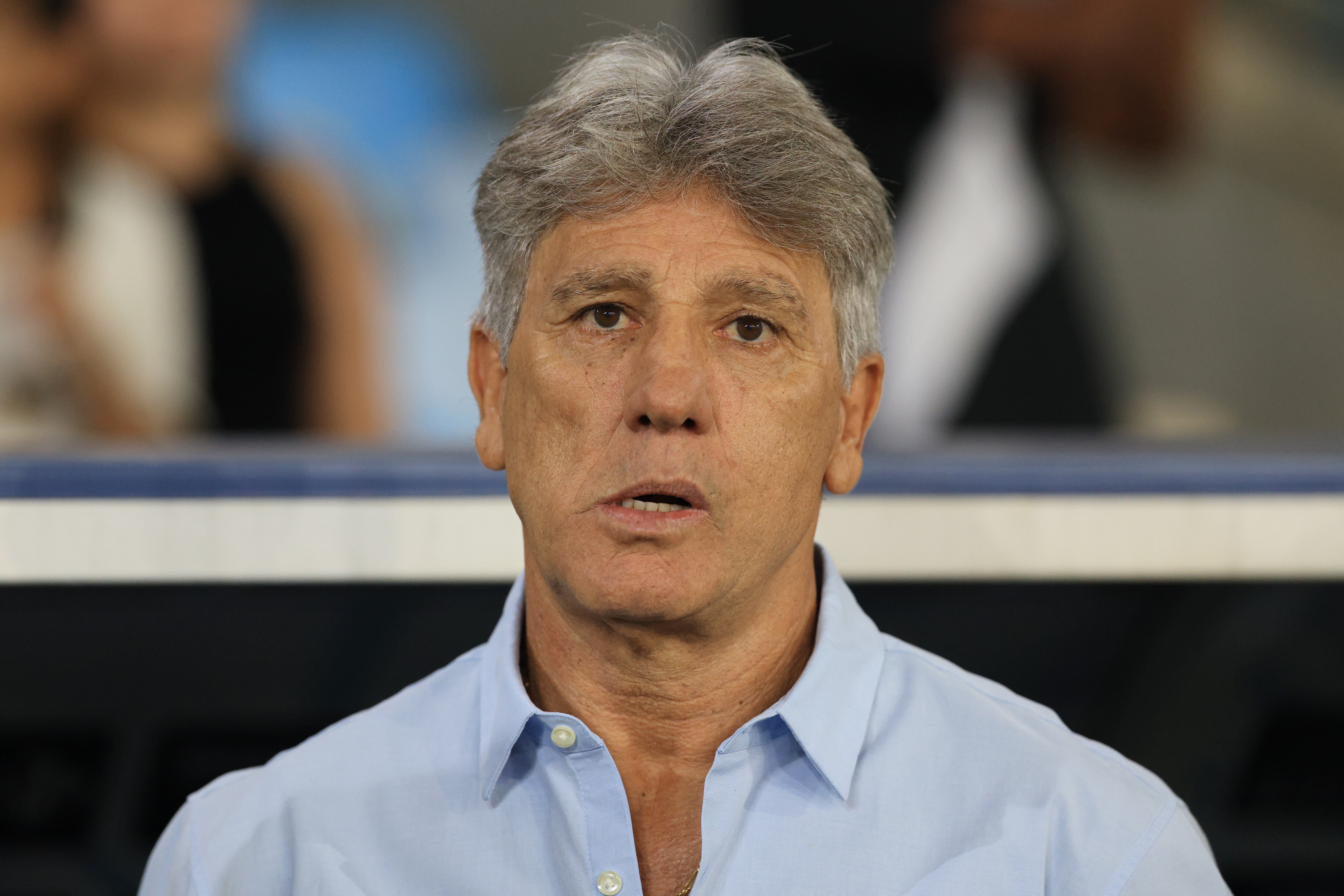 Renato Gaúcho, entrenador de Vasco da Gama donde dirige a cuatro colombianos.