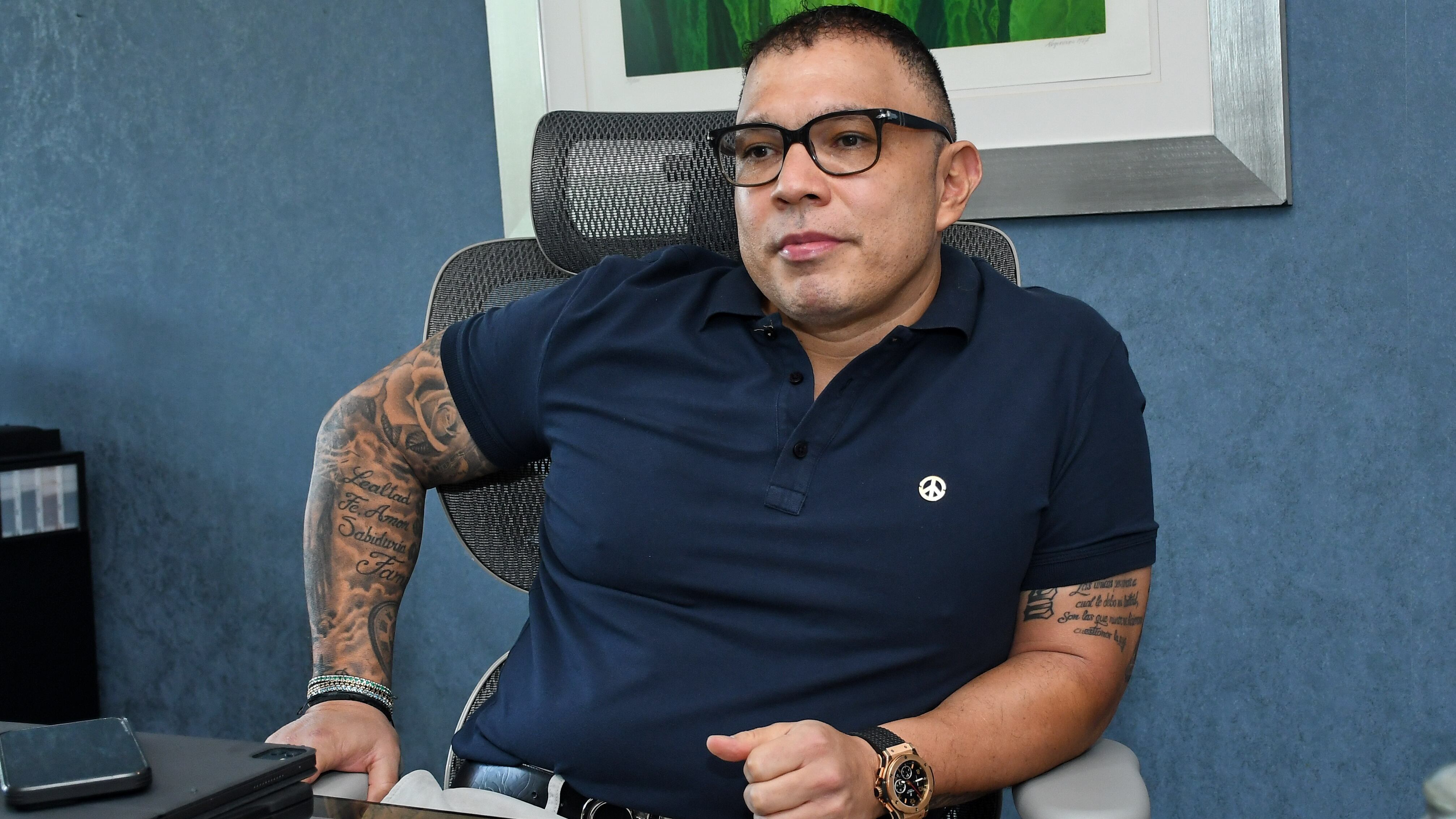 Humberto Arias Jr., presidente del Deportivo Cali.