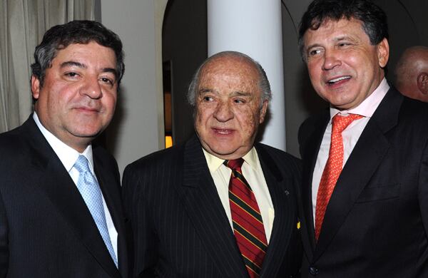 Javier Hoyos, Fabio Echeverri y Miguel Ricaurte.