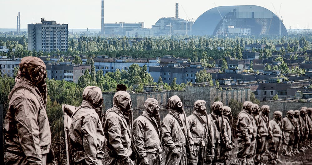 Un ataque de artillería rusa dejó sin electricidad a la estructura que protege parte de la planta nuclear de Chernóbil