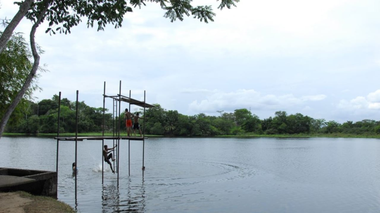 Laguna del miedo en Yondó, Antioquia