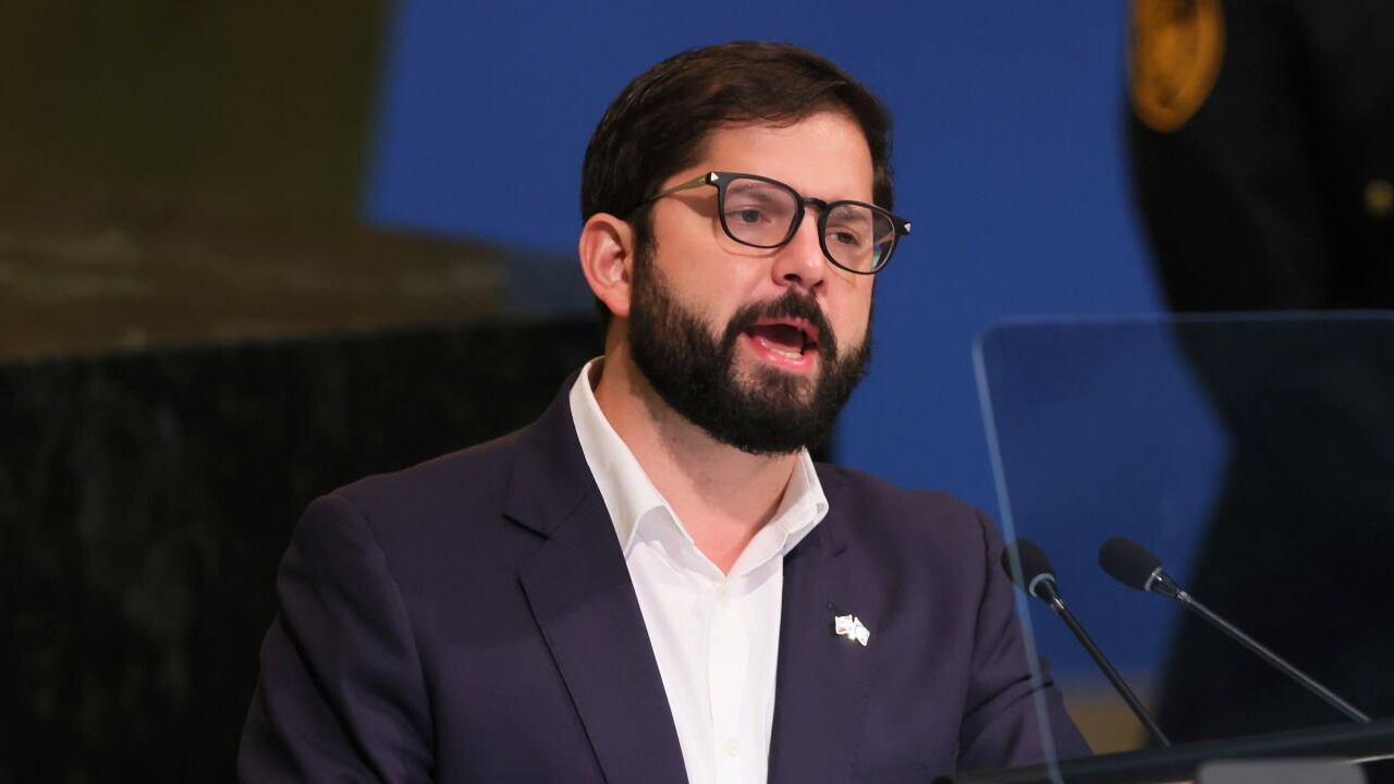 Gabriel Boric, presidente de Chile.