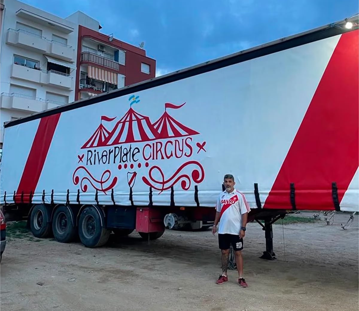 José María Díaz, fundador del River Plate Circus.