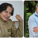 Juan Fernando Petro y Gustavo Petro.