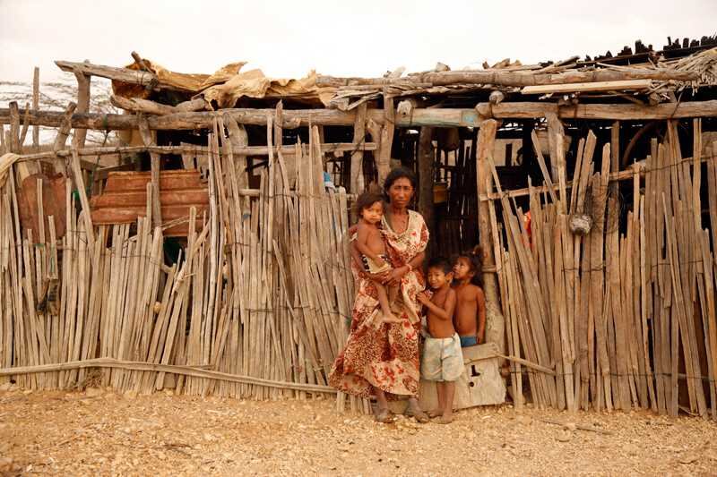 la pobreza es uno de los mayores males sociales de La Guajira.