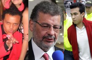 De izquierda a derecha: Luis Andrés Colmenares, Jaime Granados y Carlos Cárdenas.