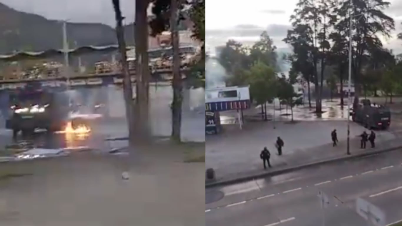 Este hecho puso en peligro a pasajeros del transporte público.