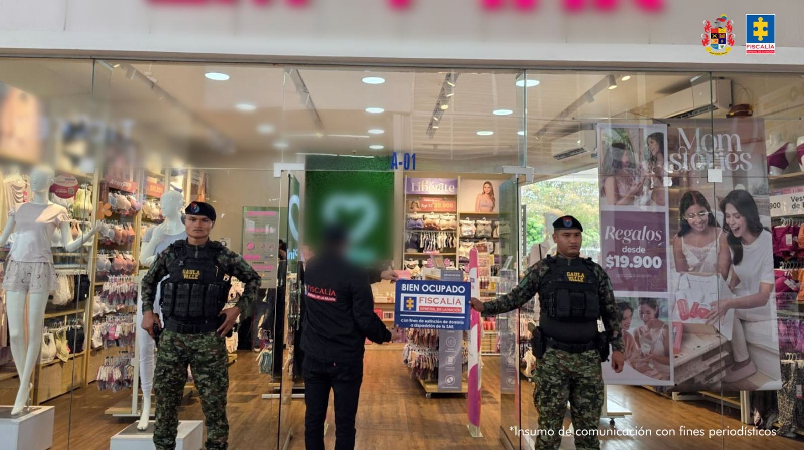 Extinción de dominio a los almacenes Lili Pink