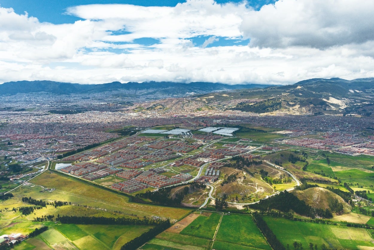 Ciudad Verde, en Soacha, fue una de los primeros proyectos realizados bajo el modelo 'Ciudad dentro de la ciudad' de Amarilo.