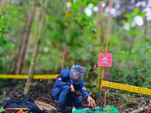 El Ejército espera terminar esta labor a finales del mes de diciembre.