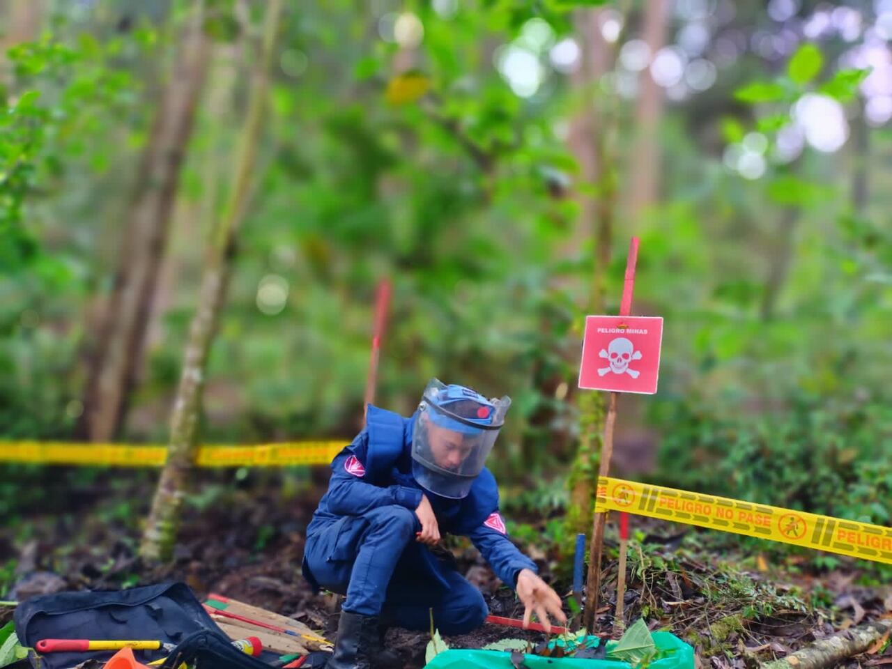 El Ejército espera terminar esta labor a finales del mes de diciembre.