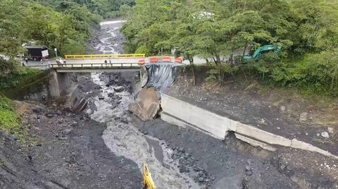 Vía en transversal del Cusiana