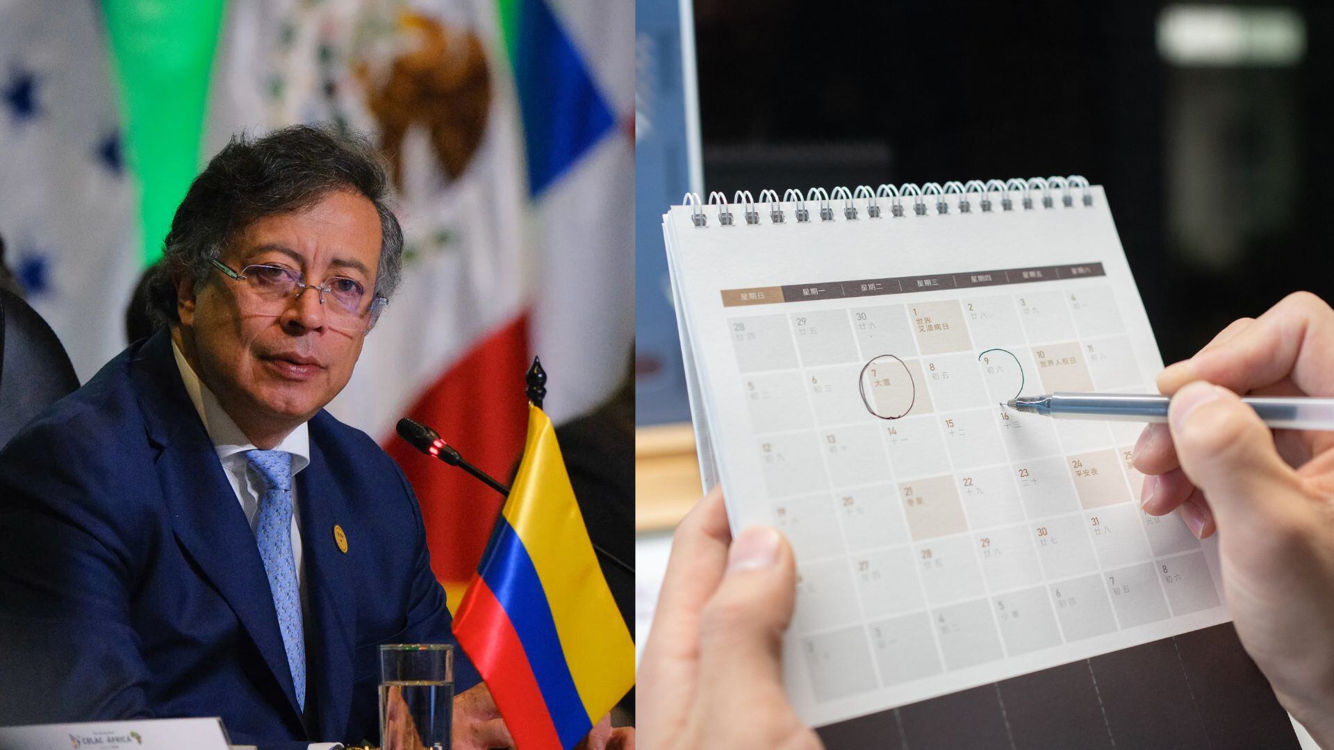 El presidente Gustavo Petro decretó el día cívico del 17 de abril, una fecha que también impacta el calendario de actividades en Colombia.