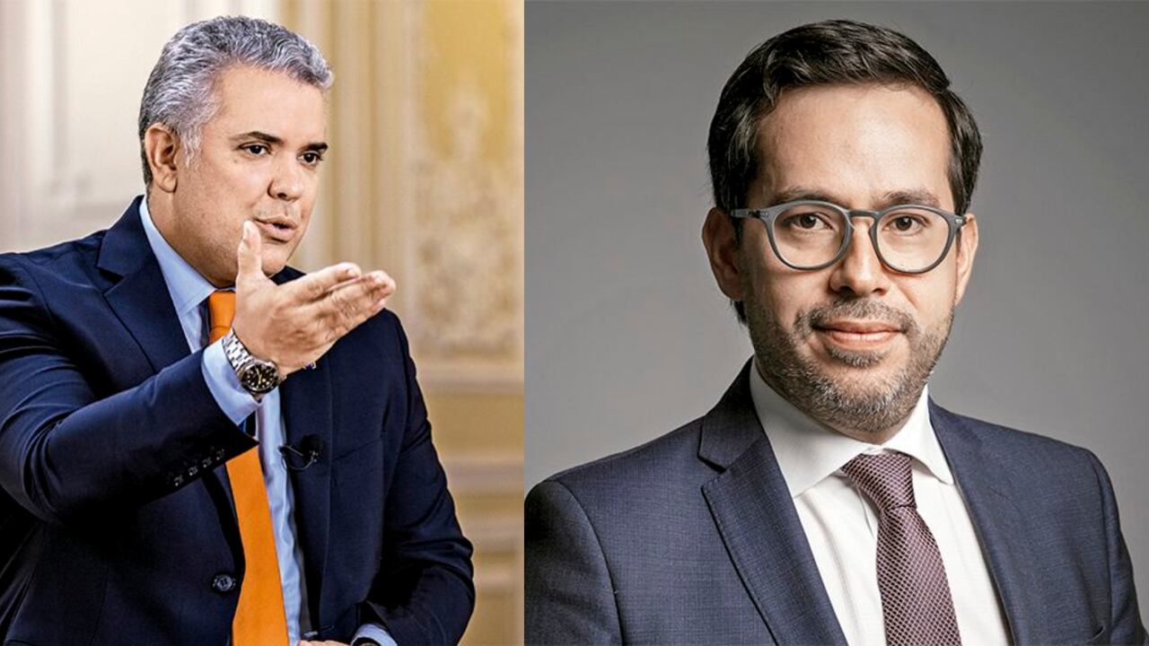 Iván Duque y Lisandro Junco