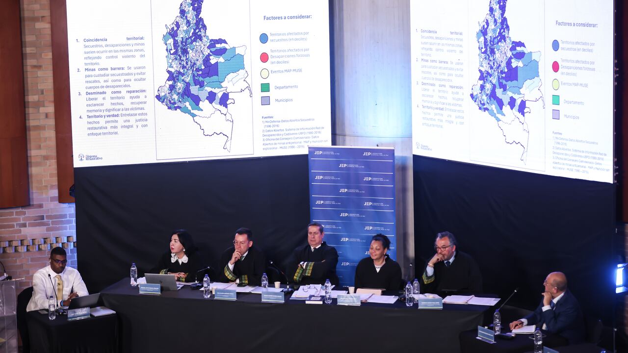 Magistrados de la JEP.