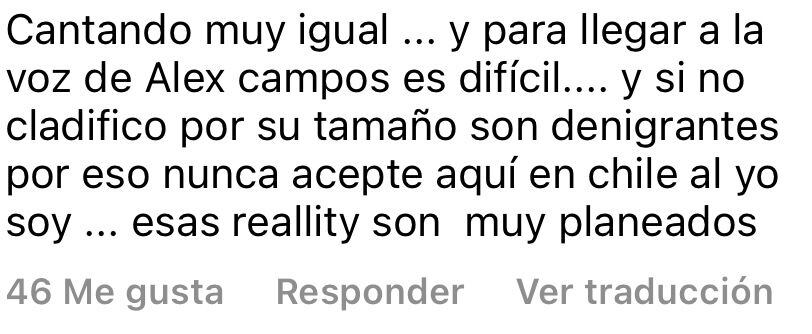 Televidentes de 'Yo me llamo' muestran su desacuerdo con los jurados frente al imitador de Alex Campos.