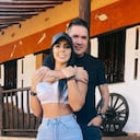 La pareja se mostró muy feliz y confirmó su unión.