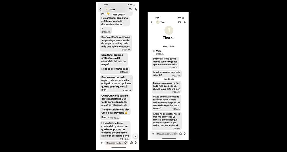 Varios funcionarios públicos fueron contactados para extorsionarlos. 