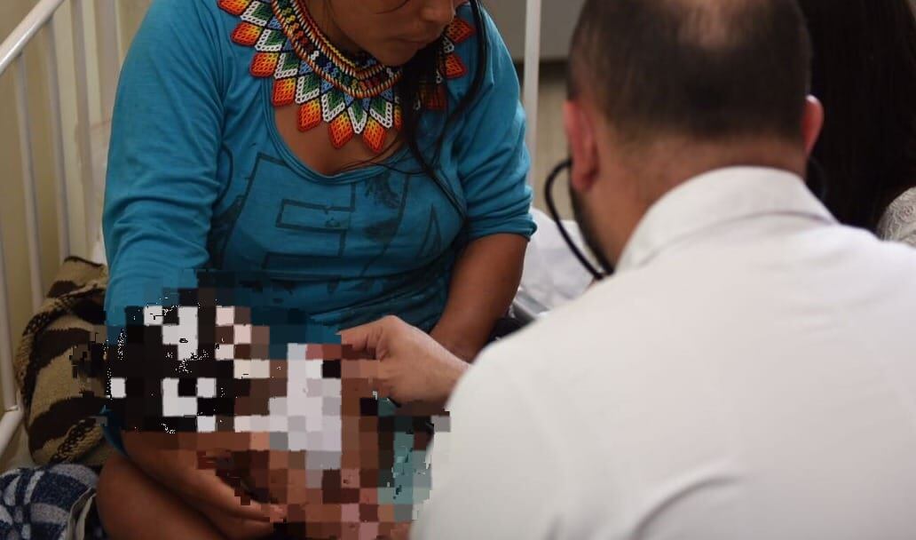 La niña ya se encuentra estable y permanece en una unidad de cuidado neonatal