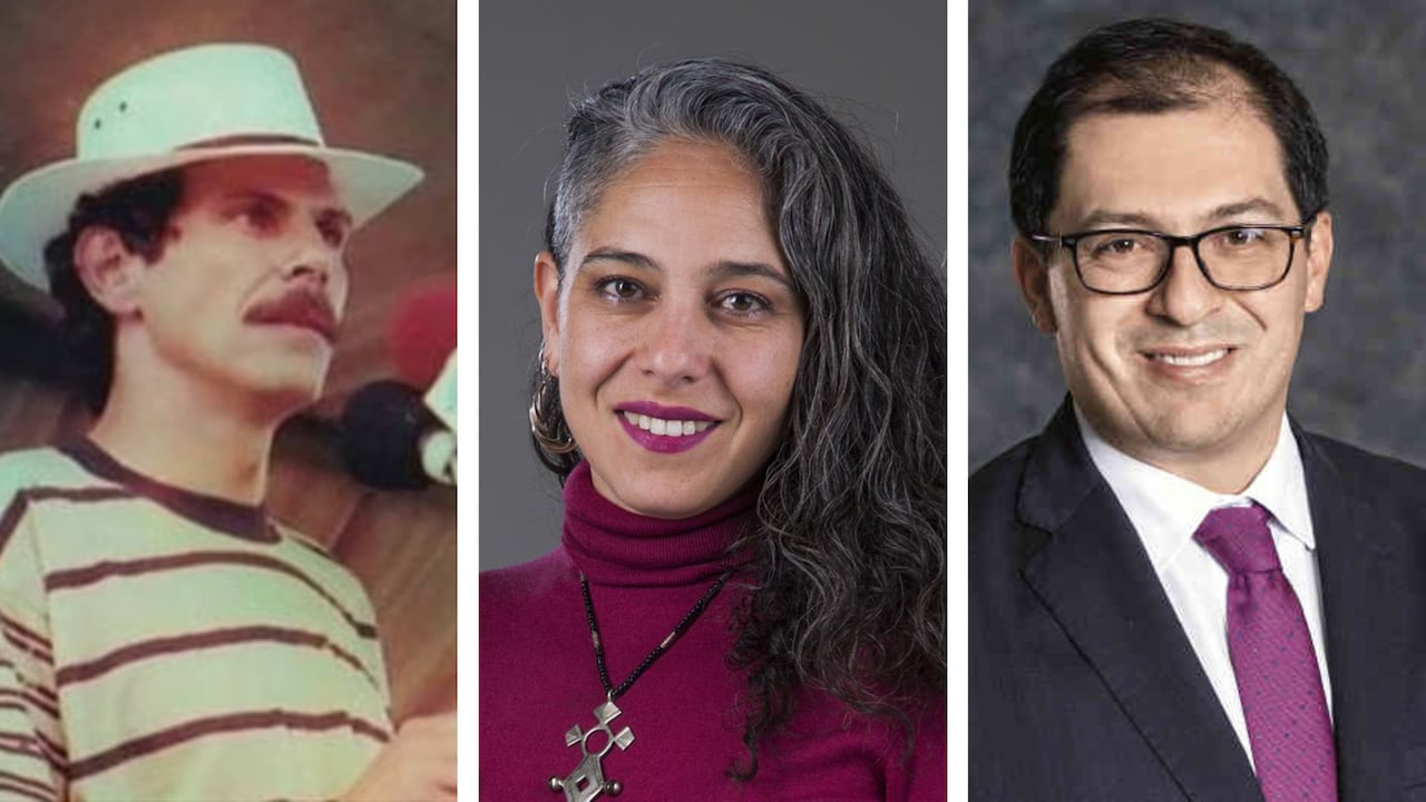 Carlos Pizarro, María José Pizarro y Francisco Barbosa.