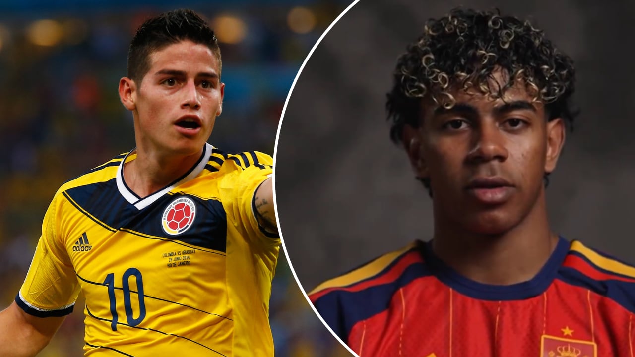 James Rodríguez y Lamine Yamal, figuras de Colombia y España en el Mundial 2026