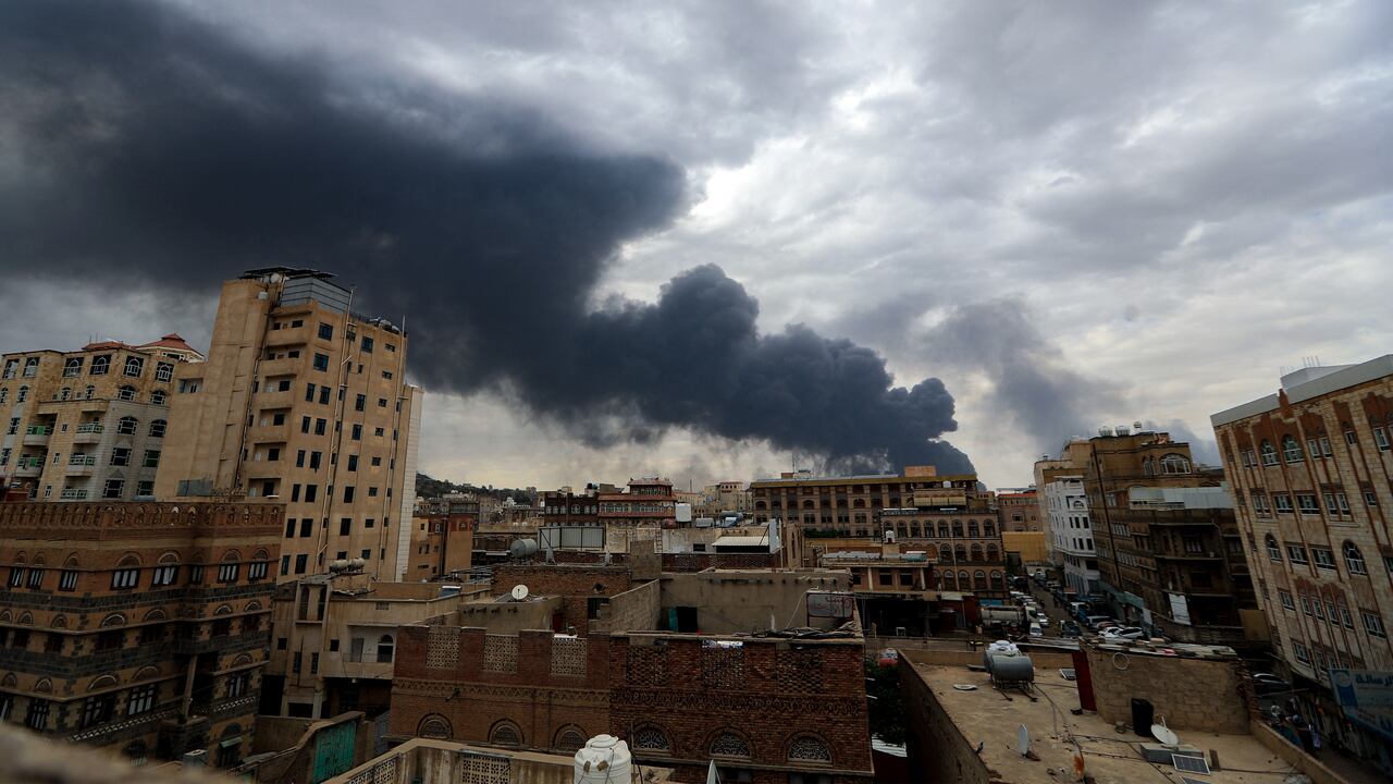 Ataque de Israel en Yemen.