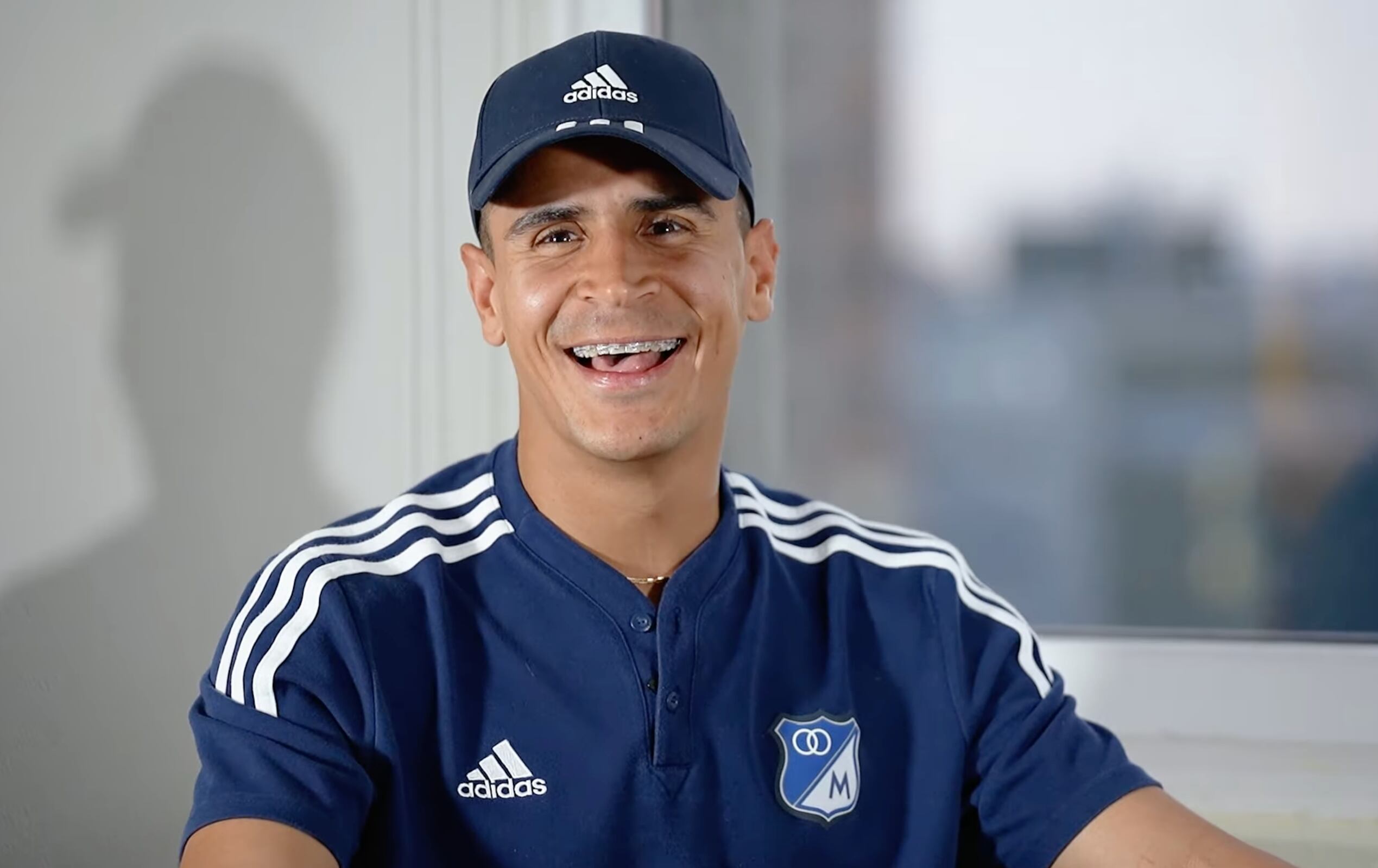 Daniel Cataño en entrevista con el canal de Millonarios.