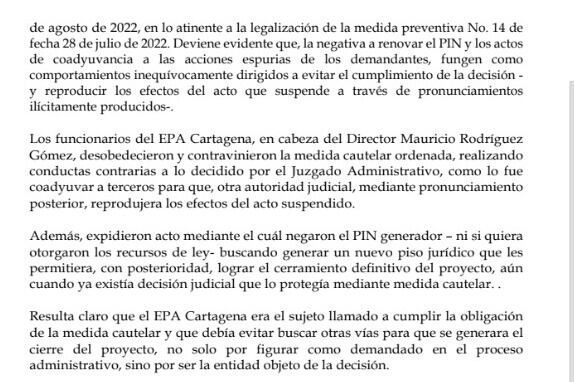 Esta es parte de la denuncia conocida por SEMANA.