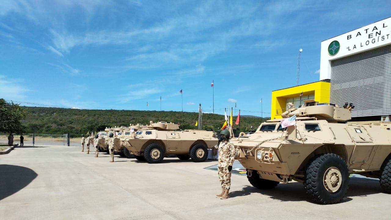 Estados Unidos dona 150 vehículos de guerra para blindar frontera entre Venezuela y Colombia