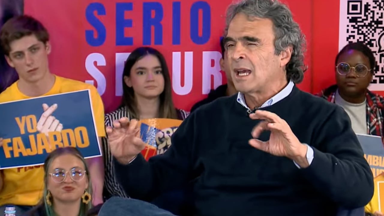 Sergio Fajardo, candidato presidencial.