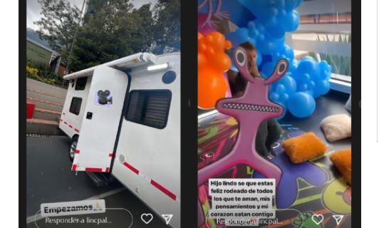 Lincoln Palomeque no pudo ir a la fiesta de su hijo