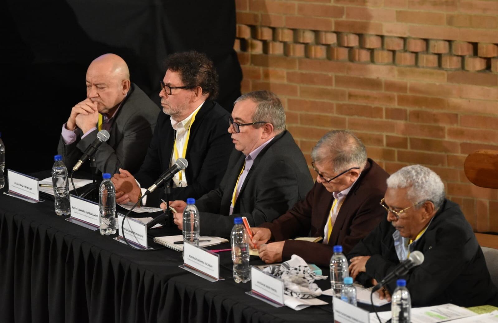 JEP Justicia especial Para la Paz, Reconocimiento del Exsecretariado de las FARC EP caso 01 Pablo Catatumbo, Rodrigo Londoño, Pastor Alape, Jaime Alberto Parra y Rodrigo Granda