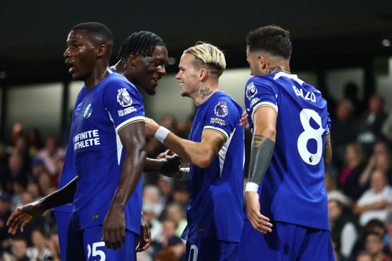 Mudryk anotó su primer gol oficial con el Chelsea