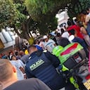 Lugar de los hechos en el sur de Barranquilla.