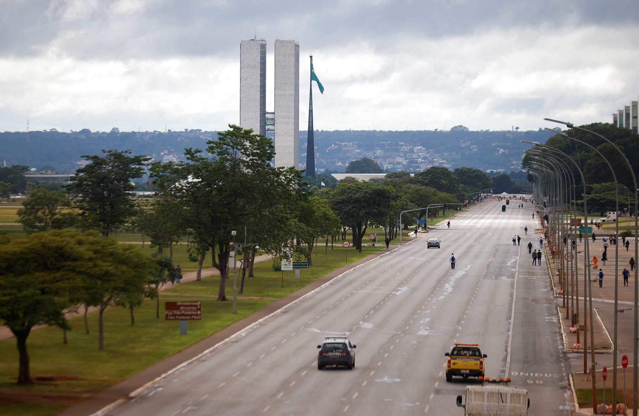 En imágenes : Destrucción tras ataque a instituciones estatales de Brasil