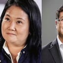 Keiko Fujimori y Gustavo Petro