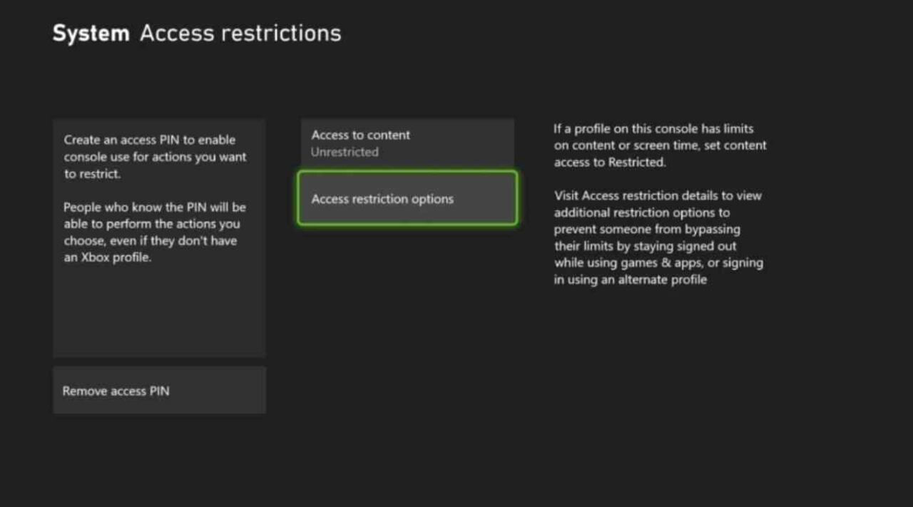 Cierre de sesión automático del perfil en Xbox