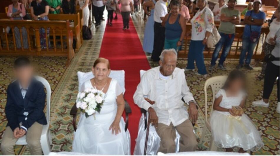 La pareja viven en el municipio de Sopetrán, Antioquia.