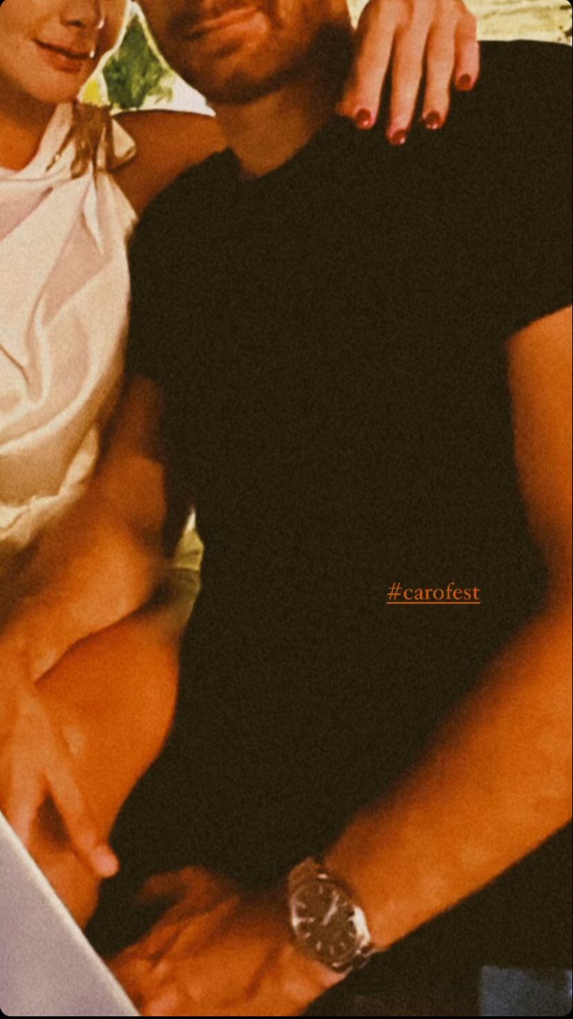 Carolina Cruz y Jamil Farah