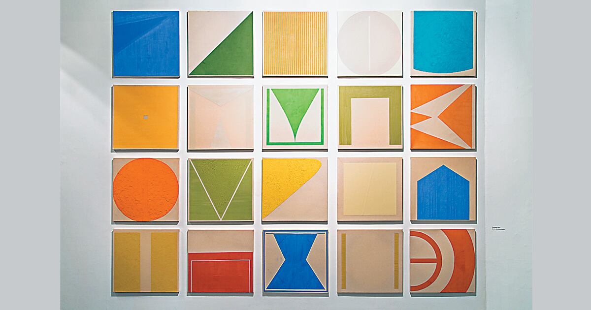 La obra de Gustavo Niño Combinaciones (2010).