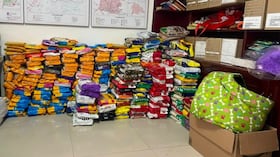 Más de 15 toneladas aún esperan para ser enviadas.