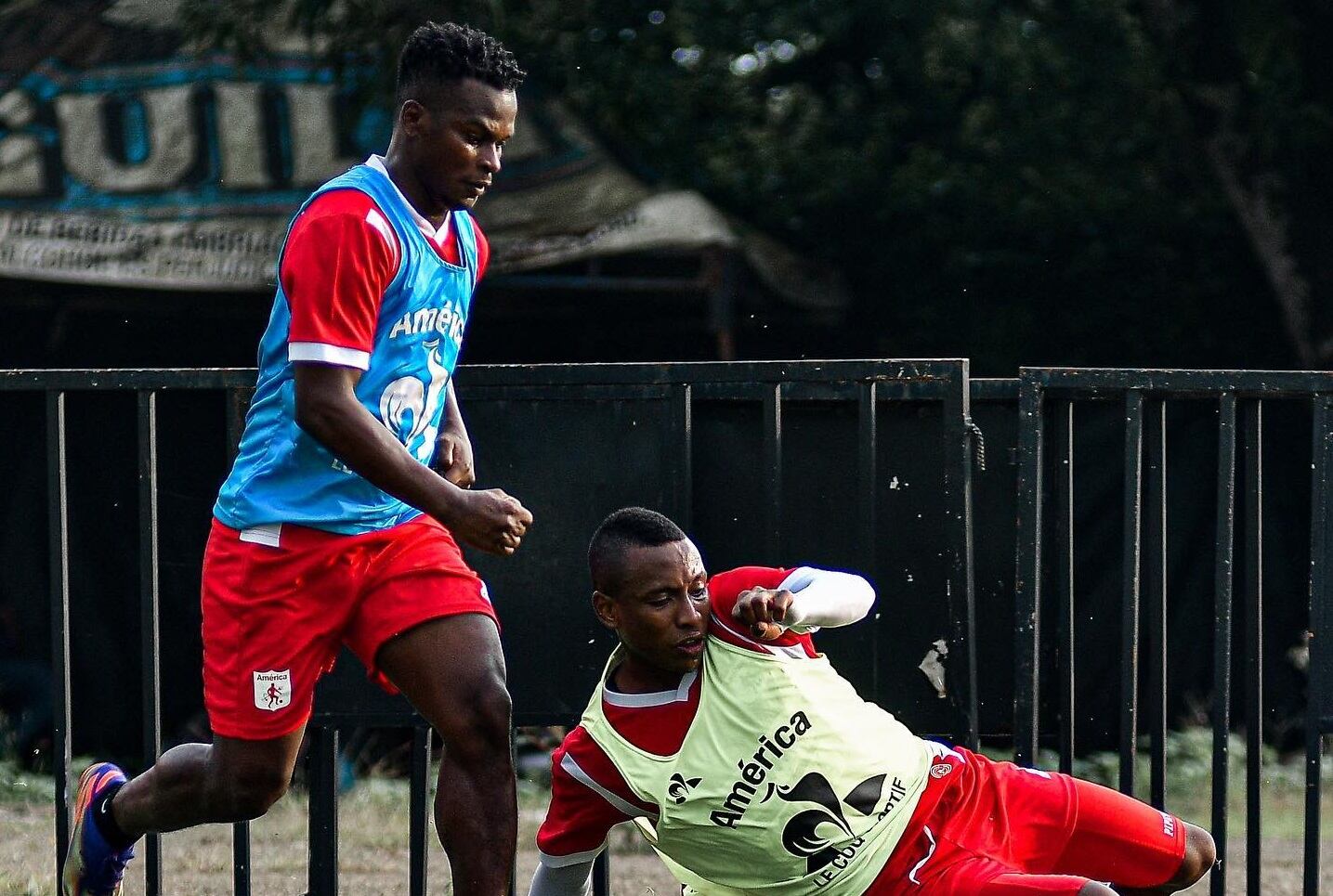 Carlos Darwin Quintero realiza la pretemporada con el América. Foto: América de Cali.